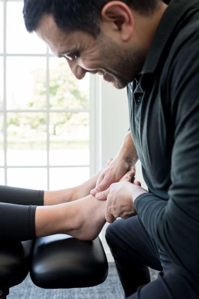 ankle mobility foot pain